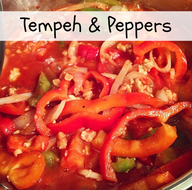 Vegan Tempeh and Peppers Recipe