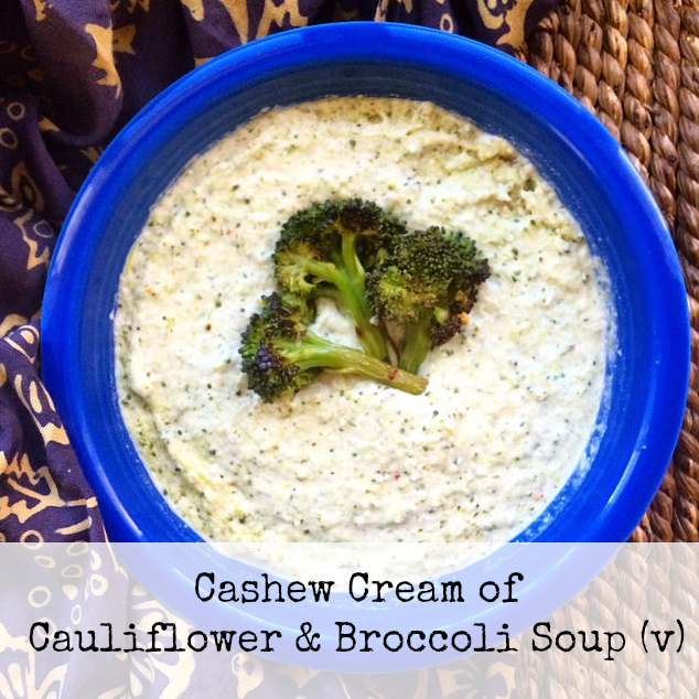 Cream of Cashew Soup recipe