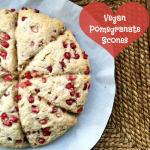 Vegan Pomegranate Scone Recipe