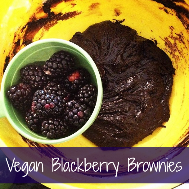 Vegan Blackberry Brownies Recipe