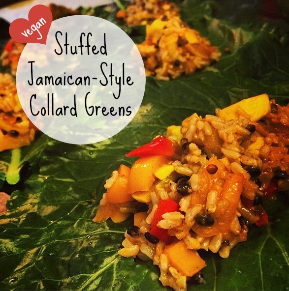 Stuffed Collard Greens Vegan Recipe