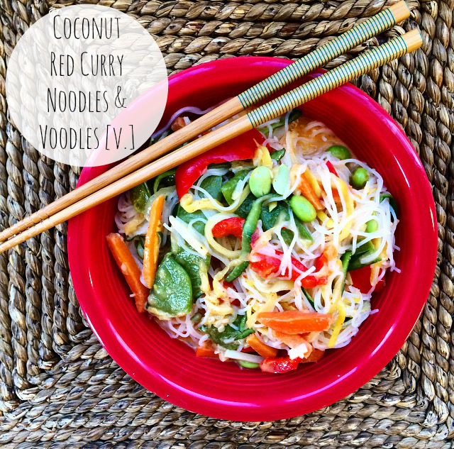Curry Coconut Noodles Vegan Recipe