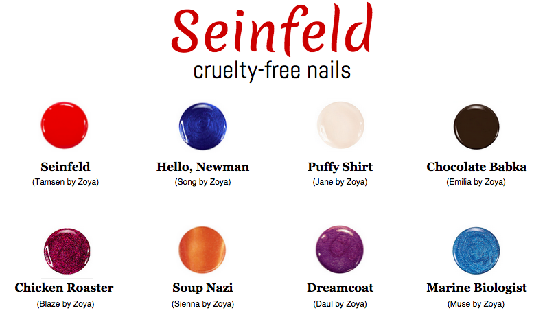 Seinfeld Nails - The Friendly Fig