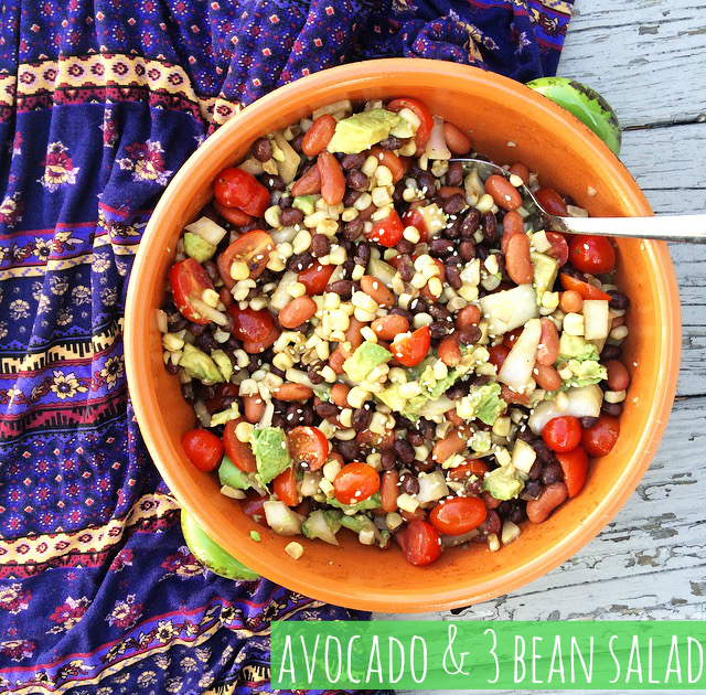 Vegan Black Bean Salad Avocado