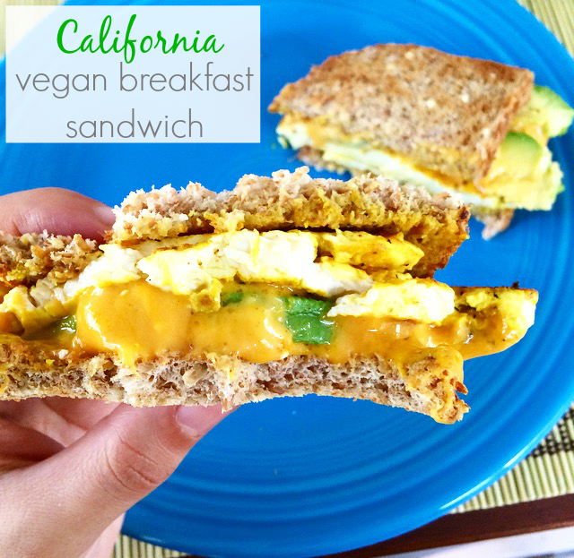Vegan California Breakfast Sandwich