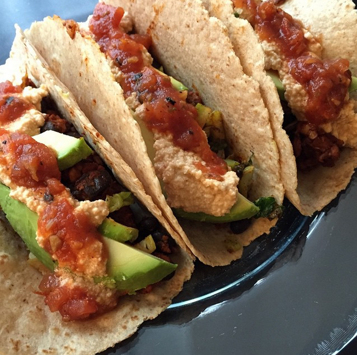 Chipotle Tempeh Tacos Vegan Recipe