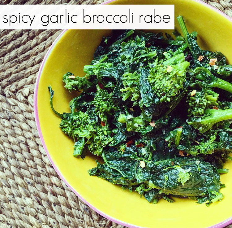 Spicy Garlic Broccoli Rabe Recipe