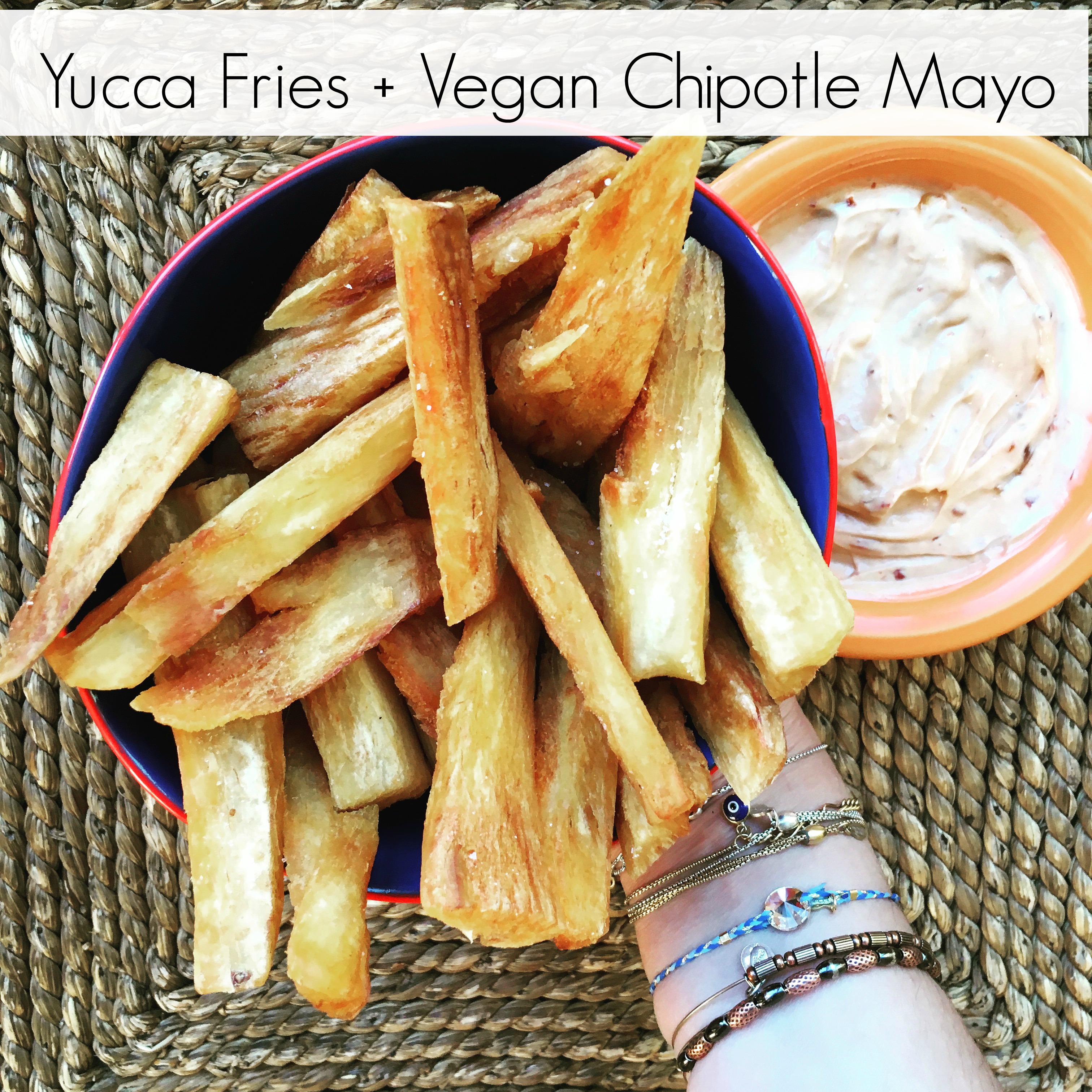 Vegan Yucca Fries Chipotle Mayo Recipe