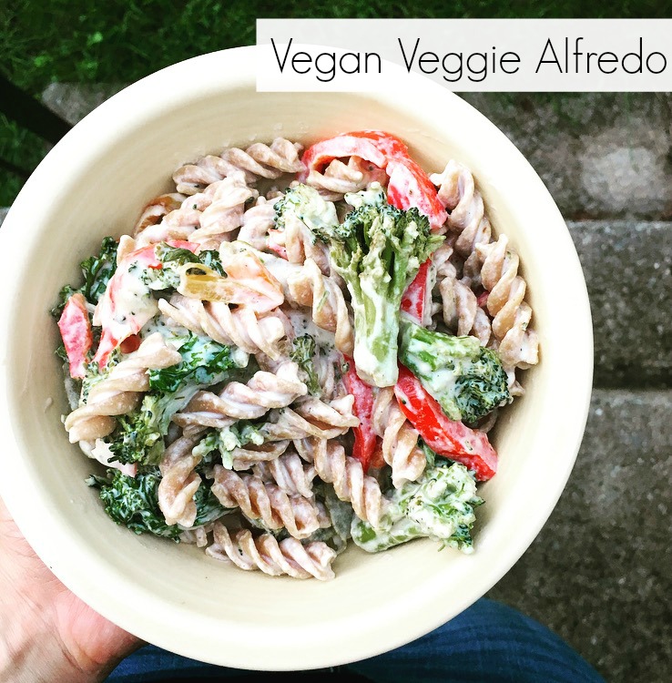 Vegan Veggie Alfredo Recipe