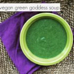 vegan green goddess soup recipe