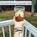 Vegan Chocolate Banana Overnight Oats