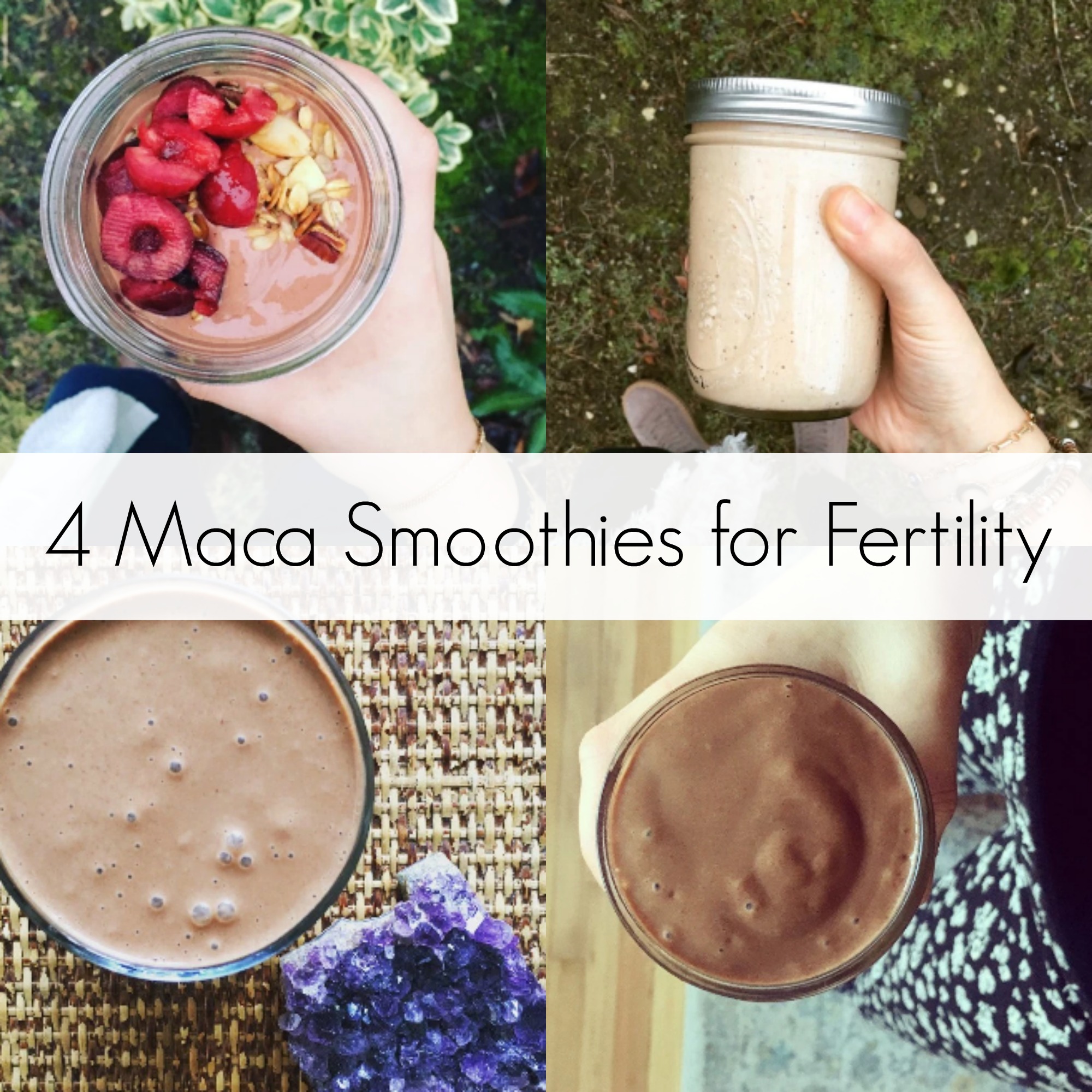 4 Maca Smoothies for Fertility