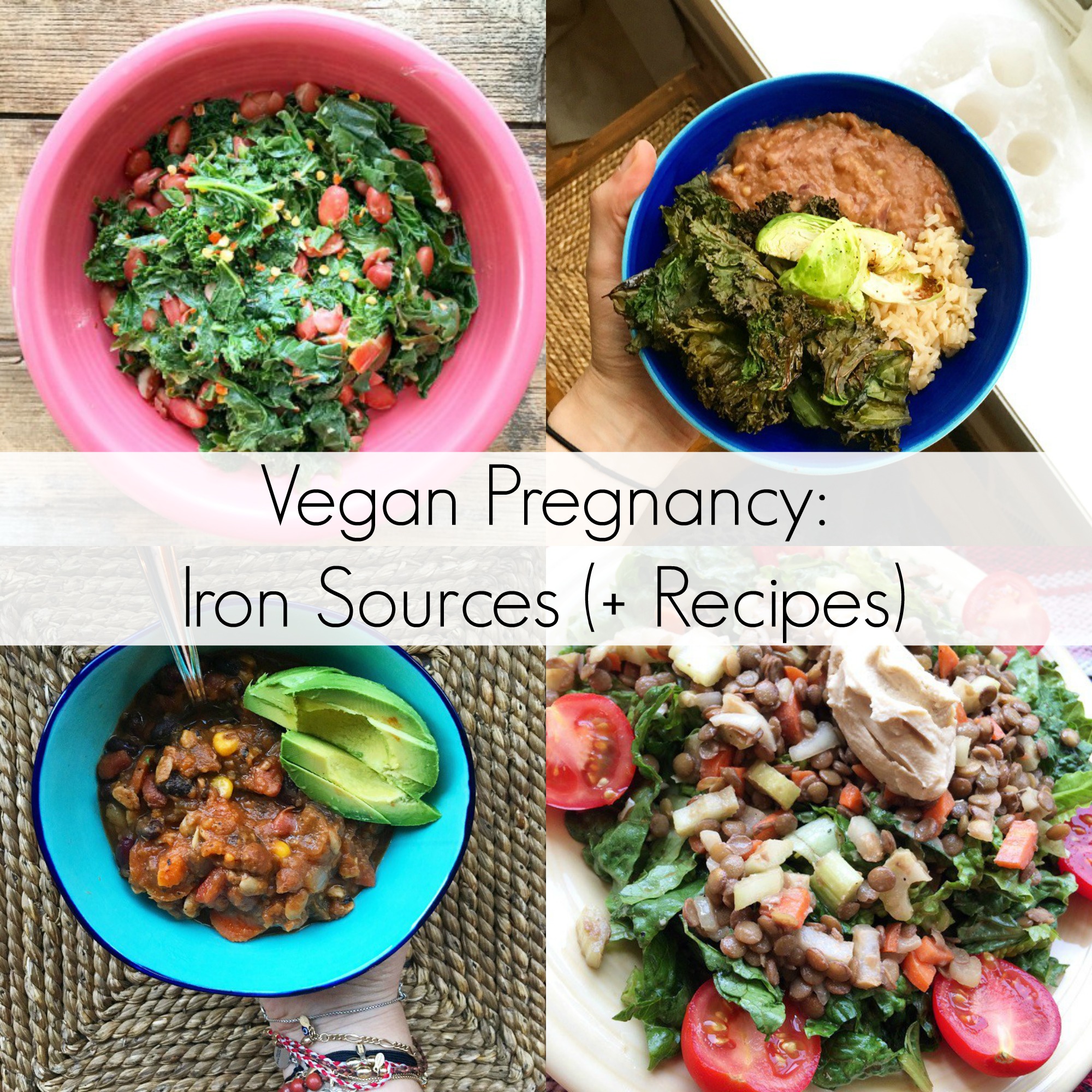 Vegan Pregnancy: Iron Sources (+ Recipes)