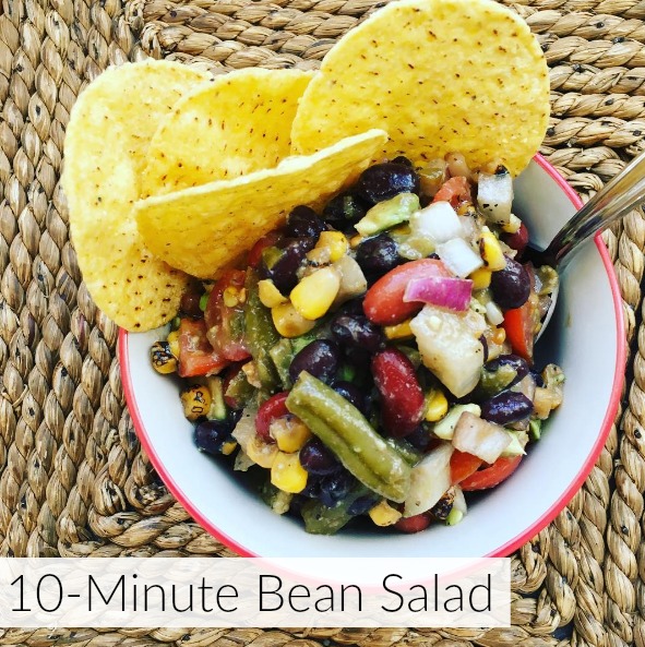 10-Minute Bean Salad Vegan