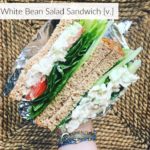 Vegan White Bean Salad Sandwich