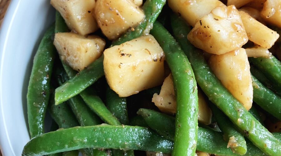 Vegan Potato Green Bean Salad Recipe