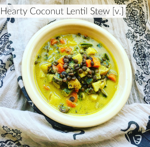 Vegan Coconut Lentil Stew