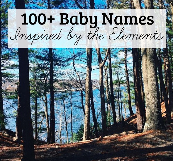 Baby Names Inspired by the Elements | The Friendly Fig