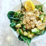 Warm Quinoa Salad Bowl