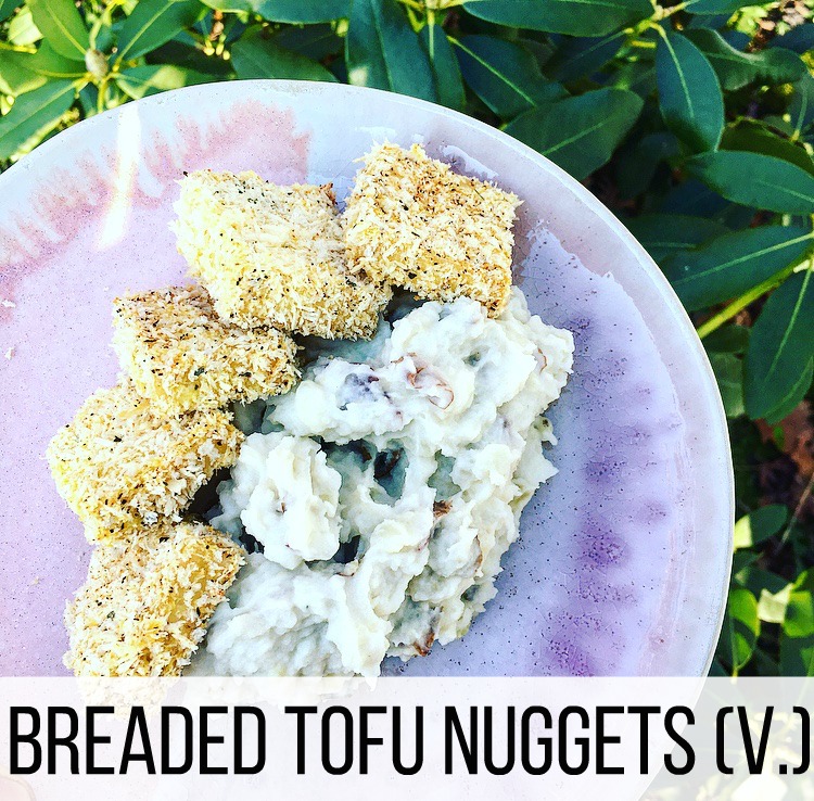 Breaded Tofu Nuggets Vegan