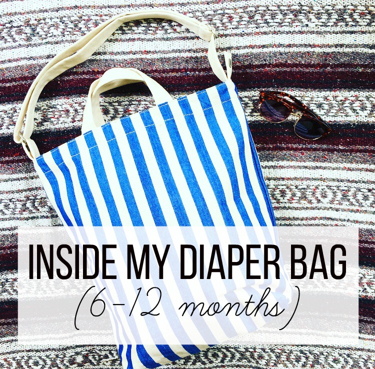 Inside My Diaper Bag 6-12 Months