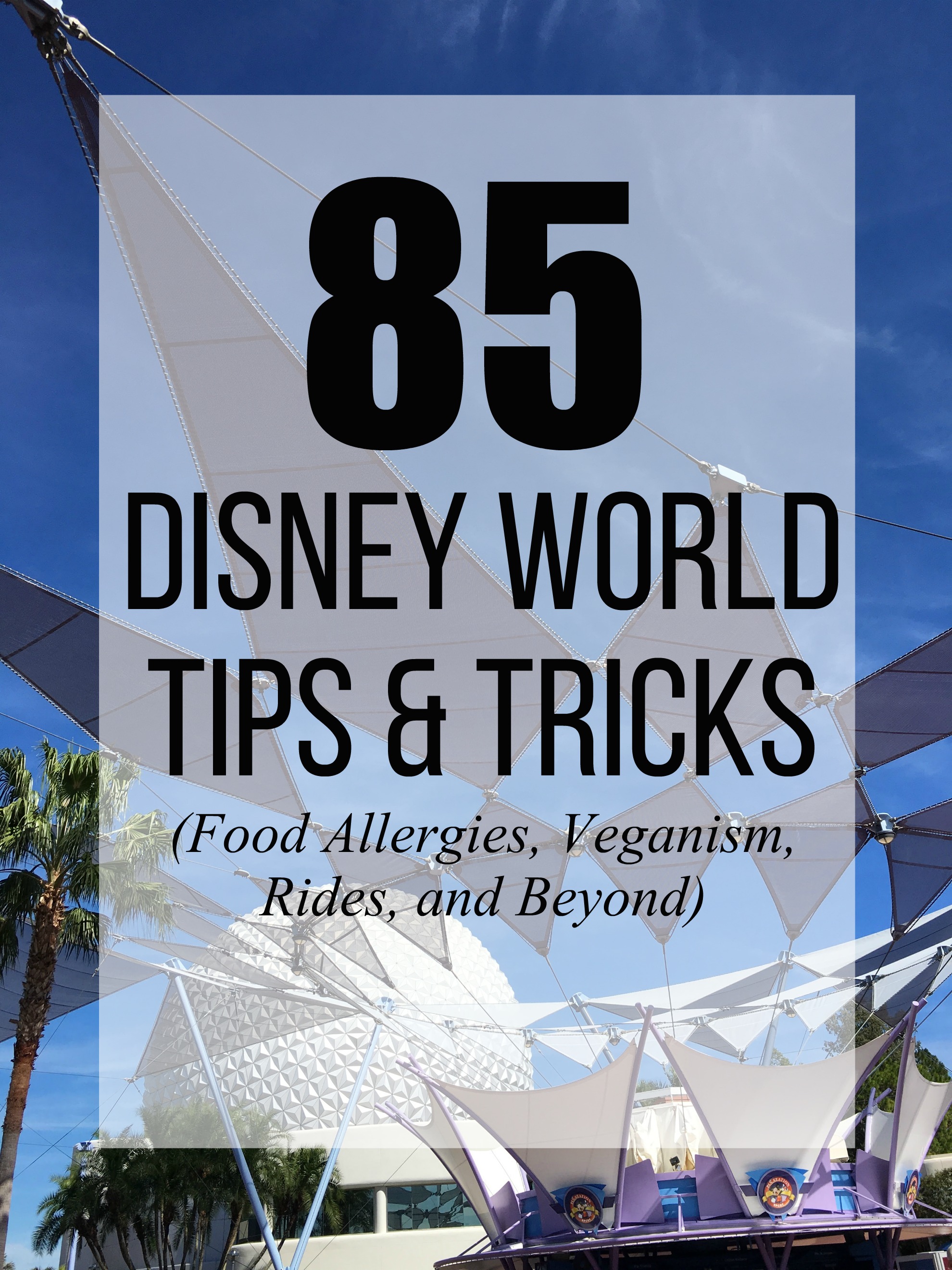 85 Disney World Tips Tricks Budget, Veganism, Food Allergies