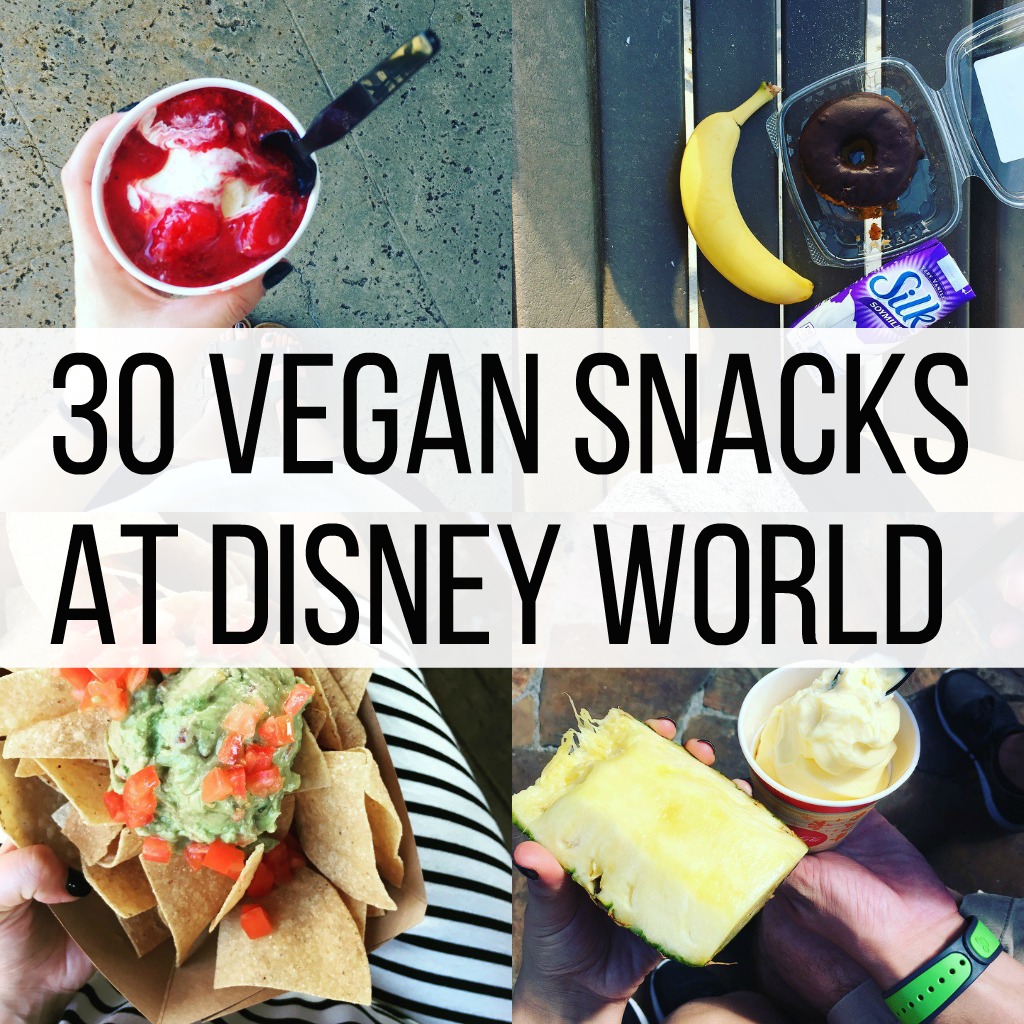 30 Vegan Snacks at Disney World