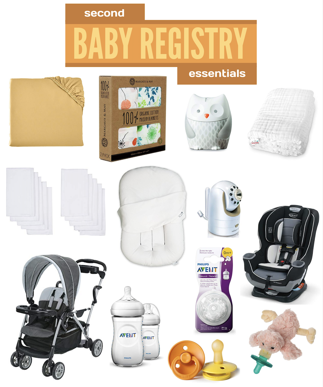 Second baby hot sale registry list