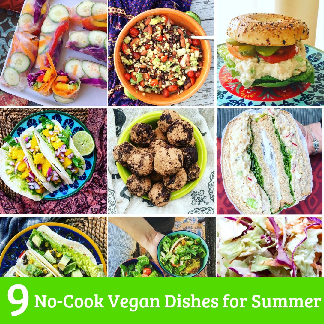 9 No-Cook Vegan Meals for Summer