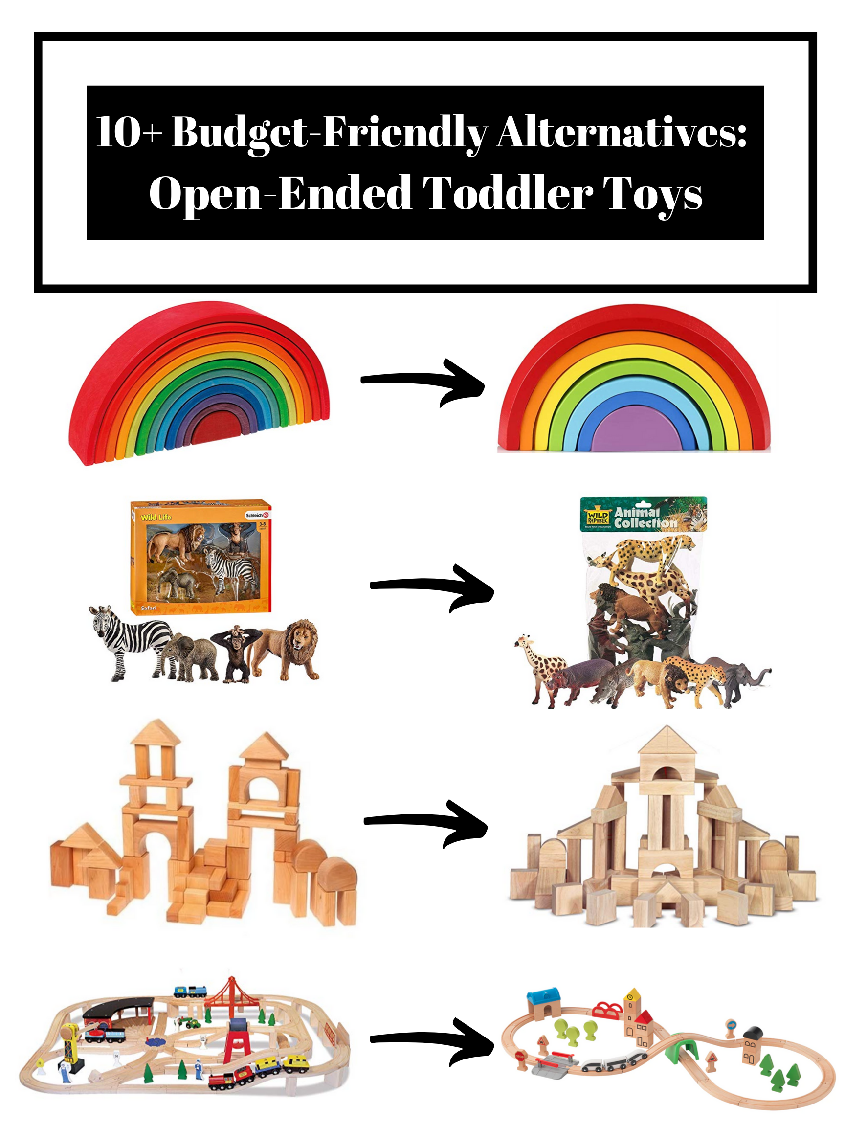 Budget-Friendly Alternatives: Open-Ended Toddler Toys