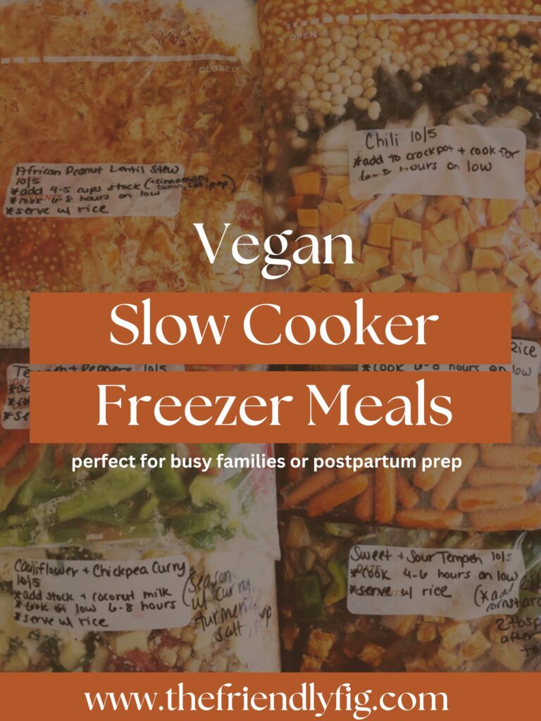 6 Vegan Crock-Pot Freezer Meals