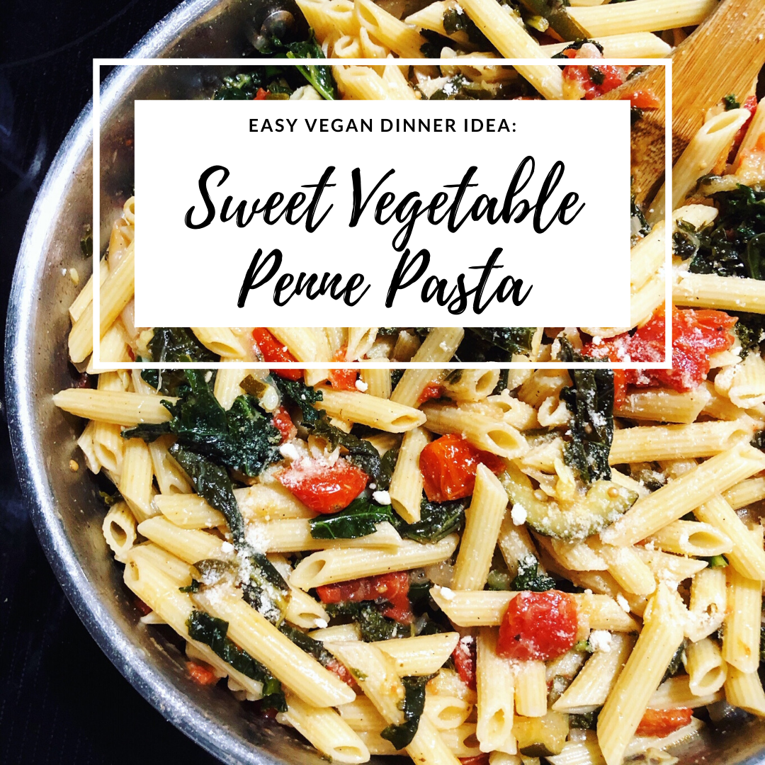 Sweet Vegetable Penne - The Friendly Fig