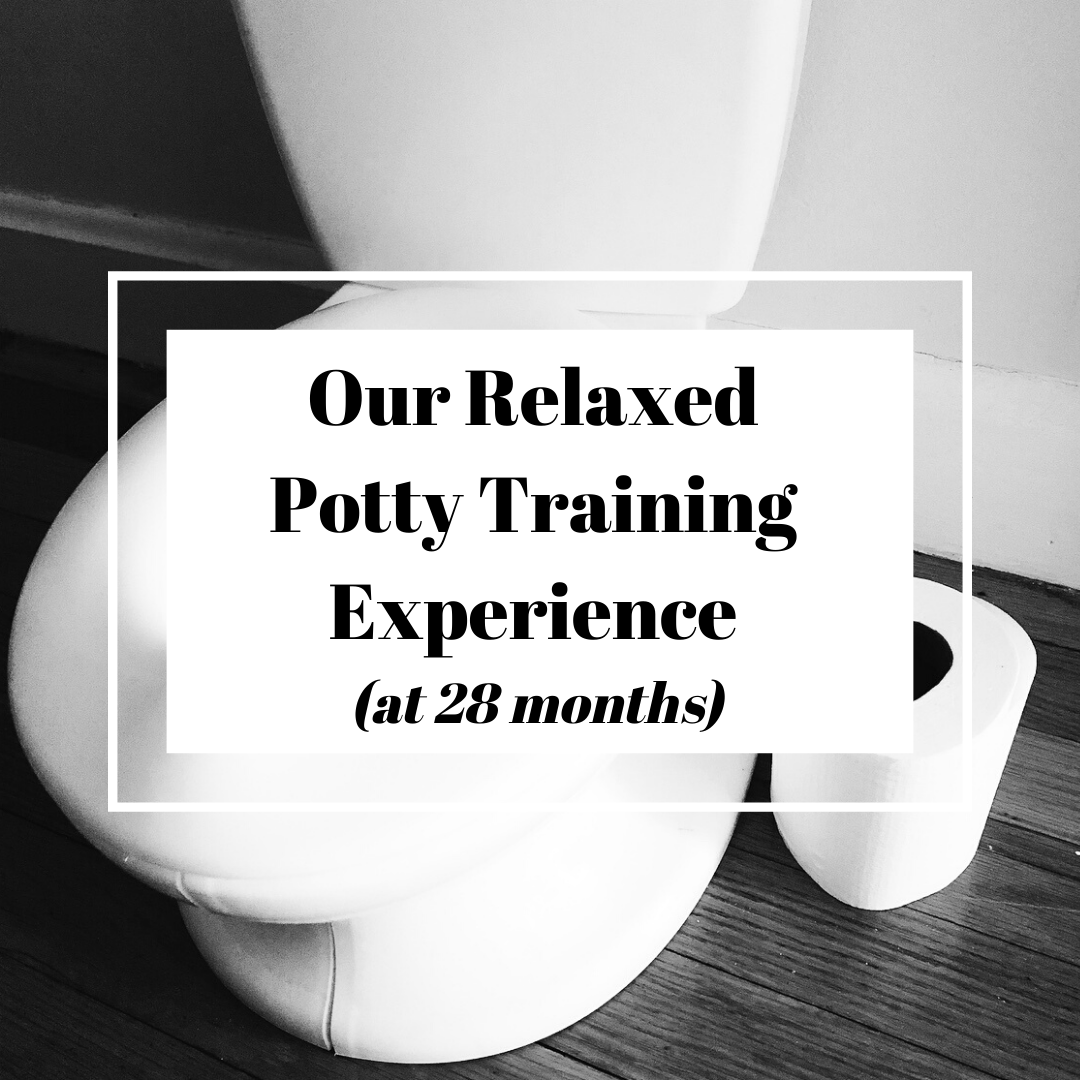 Our Relaxed Potty Training Experience (at 28 months)