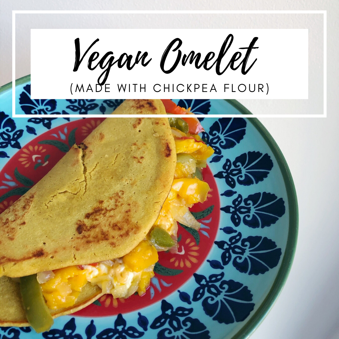 Vegan Omelet with Chickpea Flour)