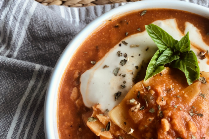 Vegan Lasagna Soup