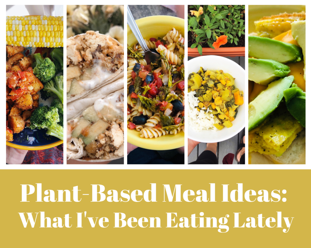 Plant-Based Meal Ideas: What I've Been Eating Lately