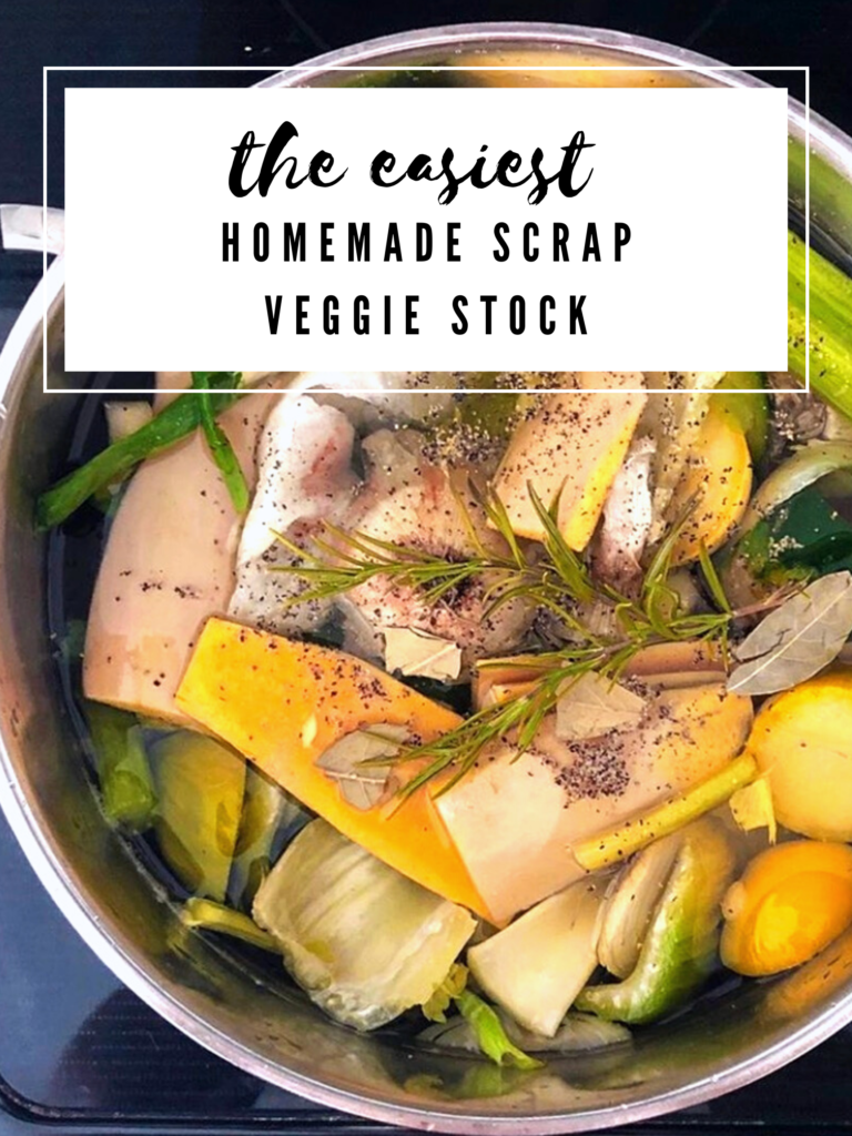 The Easiest Homemade Scrap Veggie Stock