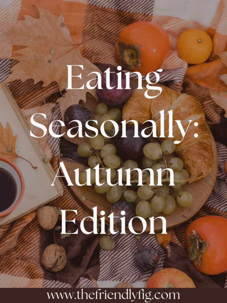 eating seasonally autumn