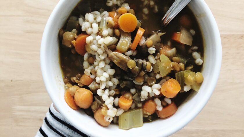 Vegan Lentil & Barley Stew