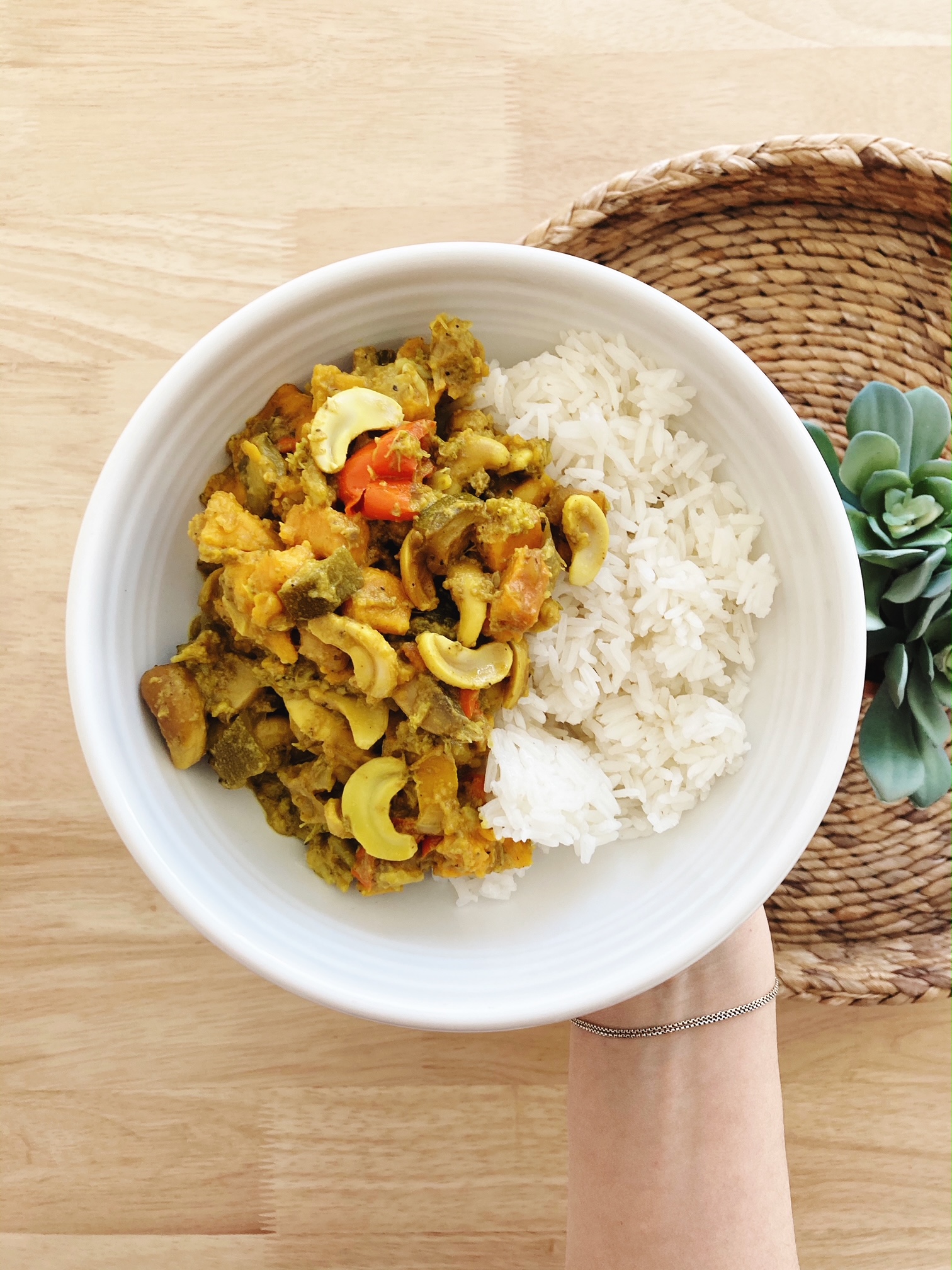 Vegan Cashew Curry