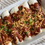 Pinto Bean & Pepper Enchiladas