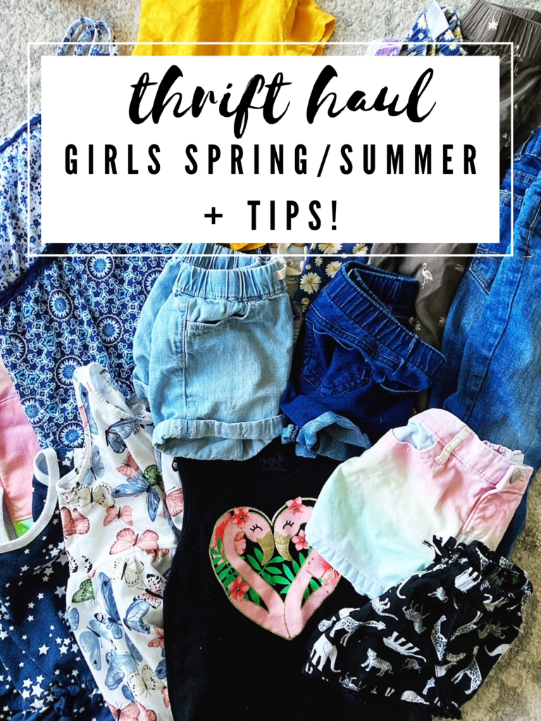 Girls Spring/Summer Thrift Haul 