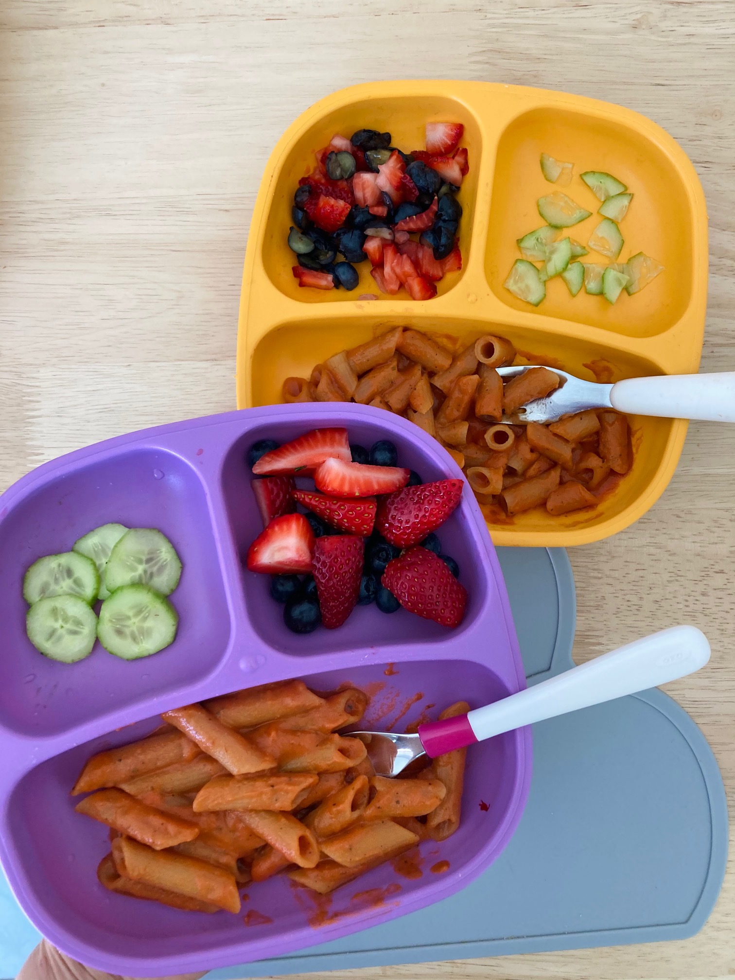What My Toddlers Eat in a Day (Vegan Meals) - The Friendly Fig