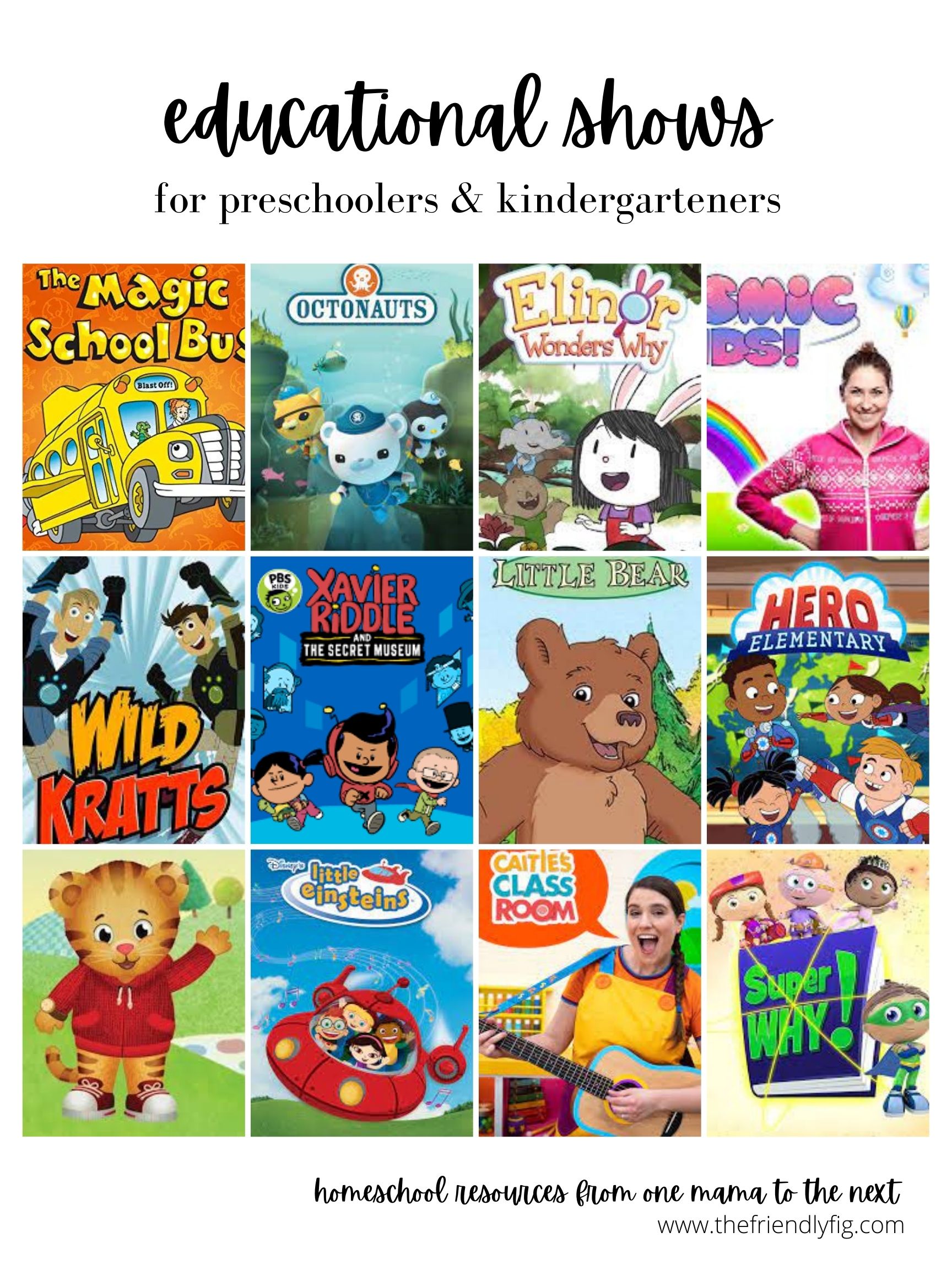 Screen Time & Favorite Educational Shows for Preschoolers