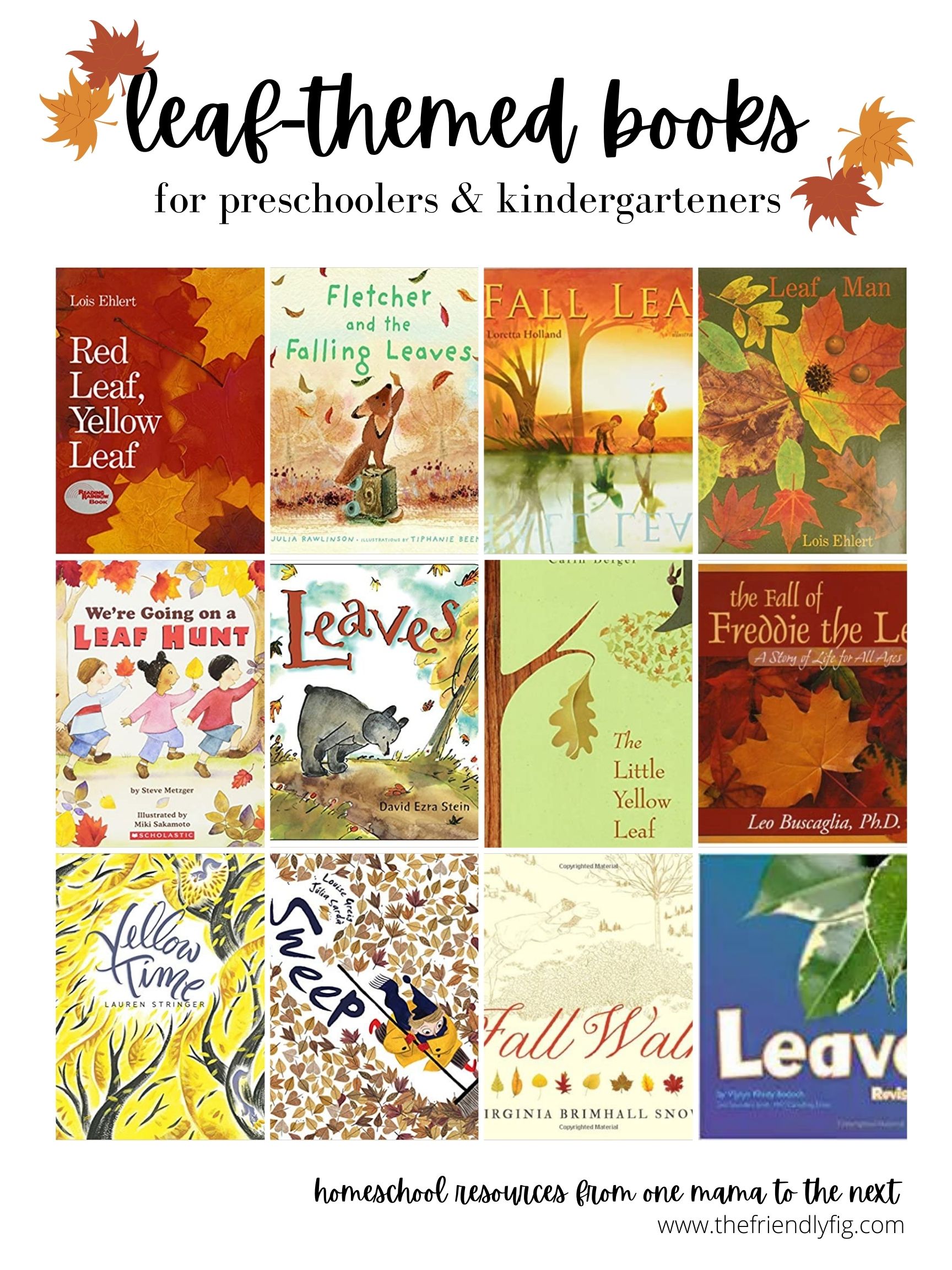Homeschool Book Haul: Leaf Theme