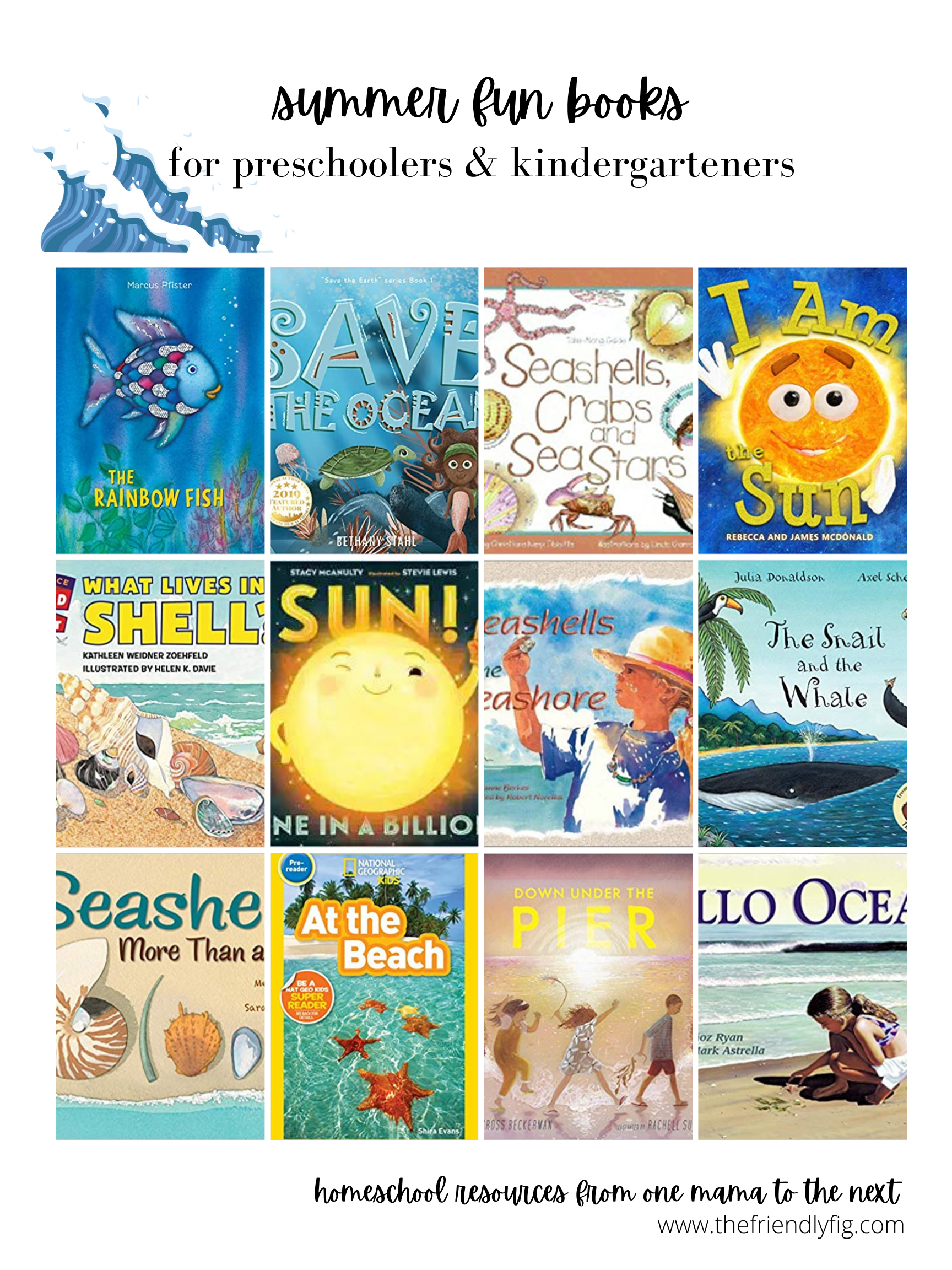 Homeschool Book Haul: Sun, Summer, & Beach Theme