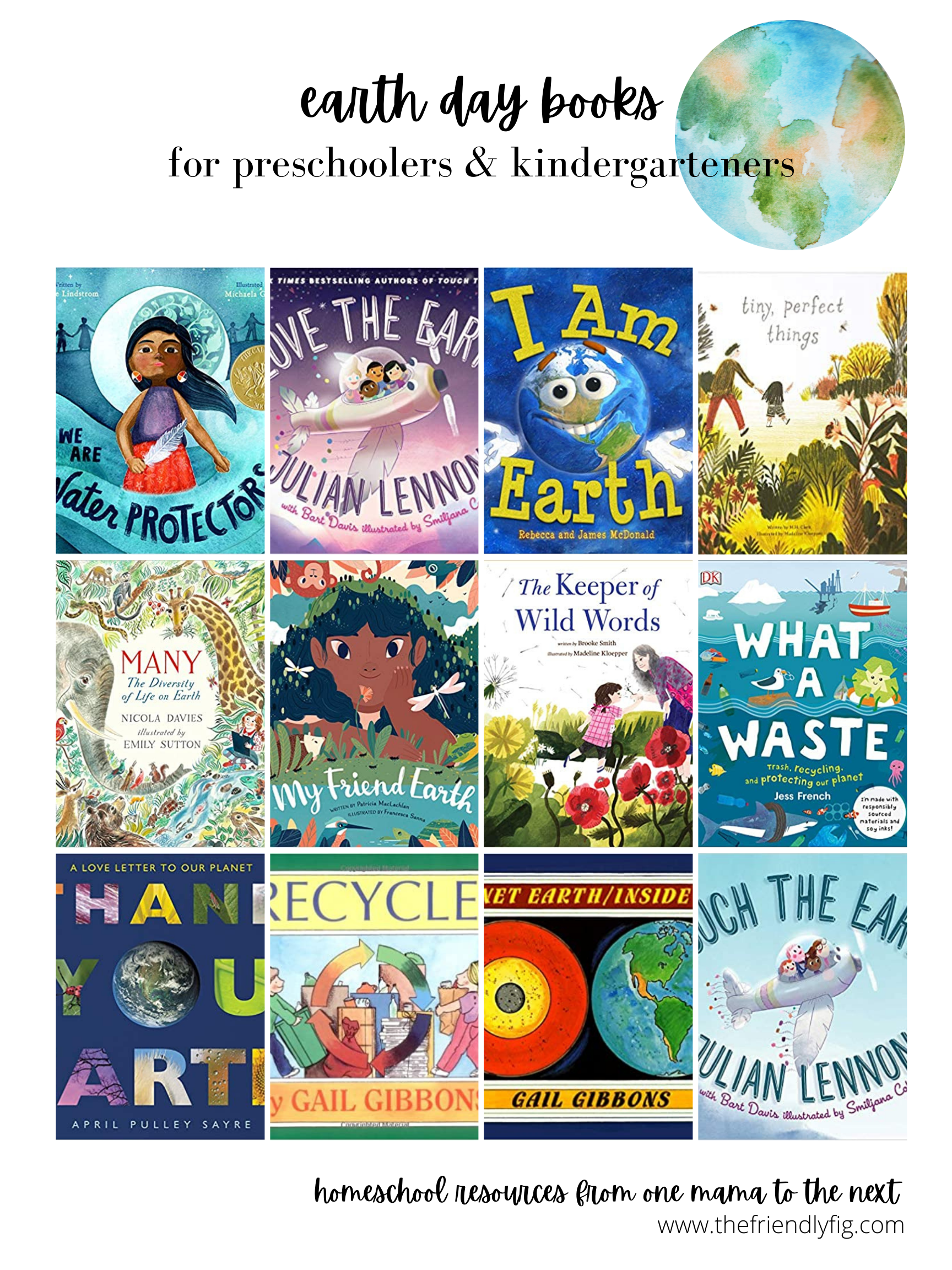 Homeschool Book Haul: Earth Day Theme