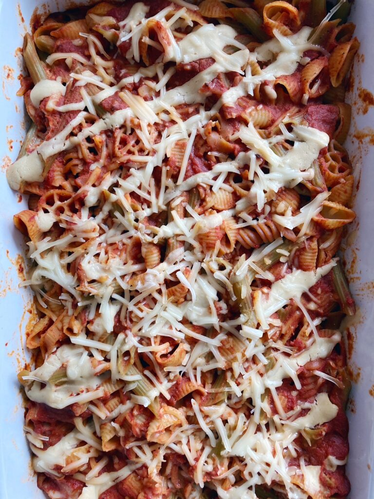 Easy Baked Pasta (Vegan)