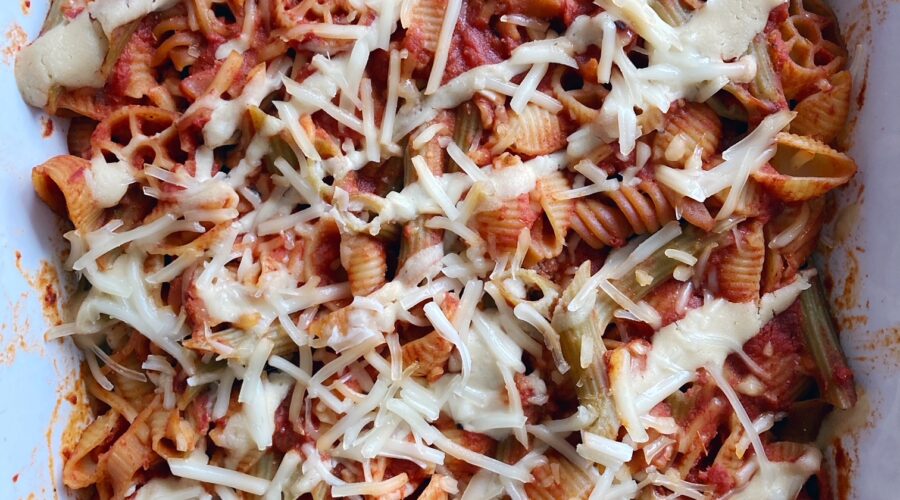 Easy Baked Pasta (Vegan)
