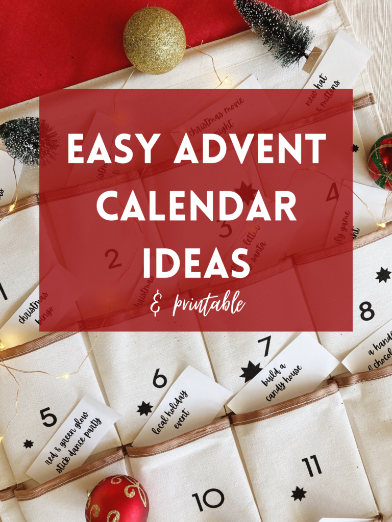 Easy Advent Calendar Ideas